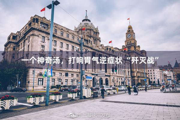 一个神奇汤，打响胃气逆症状 “歼灭战”