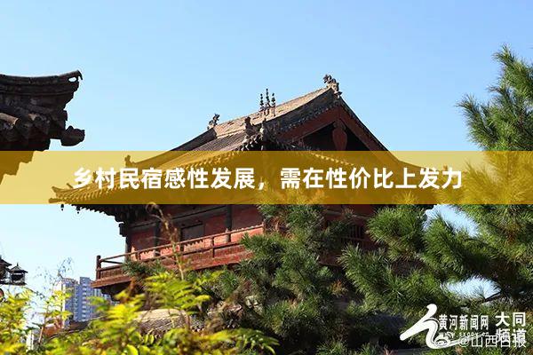 乡村民宿感性发展，需在性价比上发力